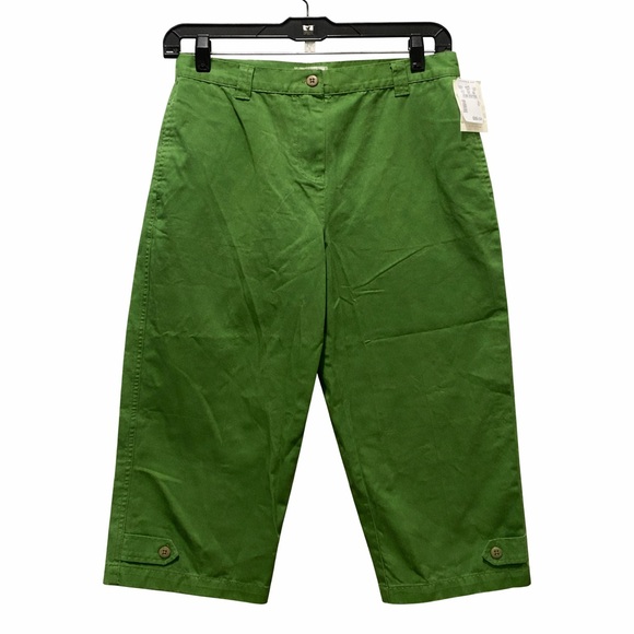 Christopher & Banks Pants - Christopher & Banks Cotton Chino Crop Cropped Pants sz 6 NEW NWT